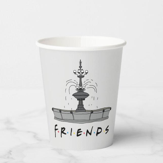 Gobelets En Papier Fontaine FRIENDS™ (Gauche)