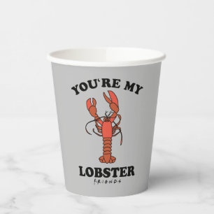 Gobelets En Papier FRIENDS™ Vous êtes mon homard