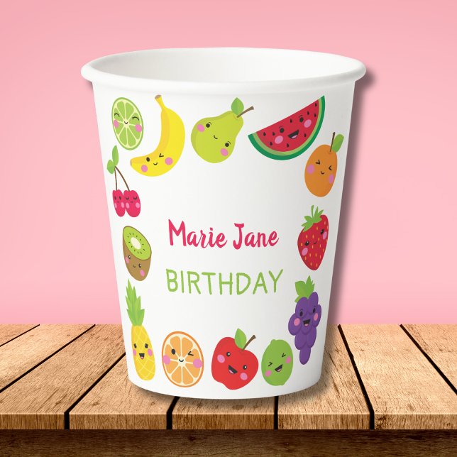 Gobelets En Papier fruit sucré (Créateur téléchargé)