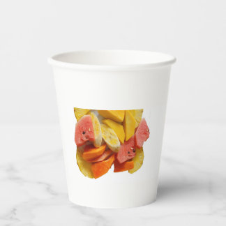 Gobelets En Papier fruits frais sains