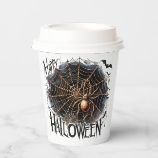 Gobelets En Papier Fun Spider Halloween Tasse en papier