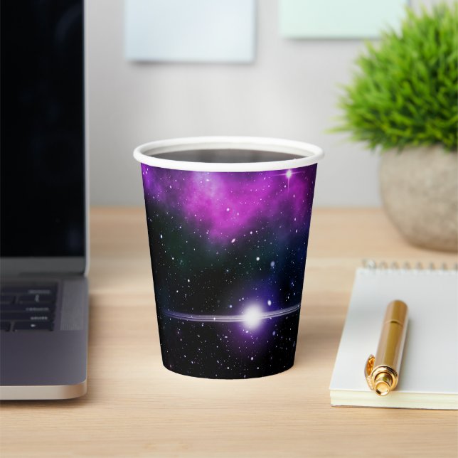 Gobelets En Papier Galaxie (Insitu)