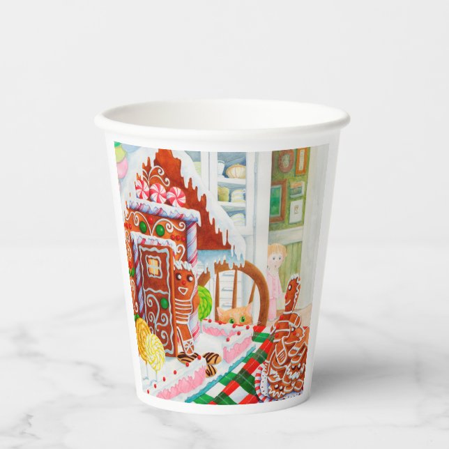 Gobelets En Papier GINGERBREAD SURPRISE Tasses en papier (Recto)