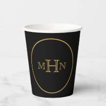 Glam gothique | Coupe du papier | Monogramme | Noi