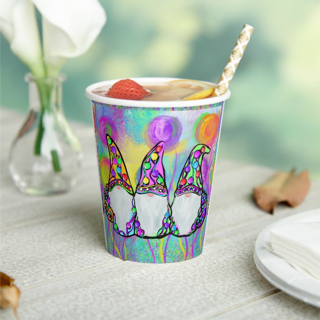 GOBELETS EN PAPIER GNOME (Insitu)