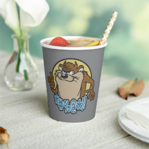 Gobelets En Papier Graphique en cercle extensible TAZ™