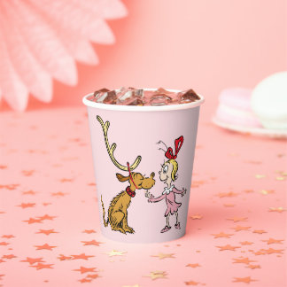 Gobelets En Papier Grille | Max & Cindy Lou Qui