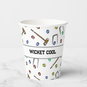 Gobelets En Papier Guichet Frais Mignon Croquet Prépa Illustré à la M