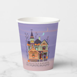 Gobelets En Papier Halloween Jack-o'-lanterne