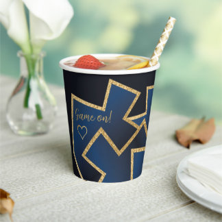 Gobelets En Papier Hanoukka Game On Dreidels 8 oz.