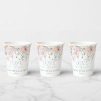 Hargrove Blue Floral Amour Dans La Fête des mariée