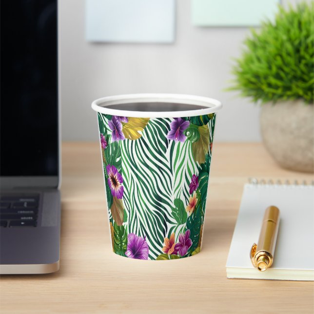 Gobelets En Papier Harmonie de la jungle (Insitu)