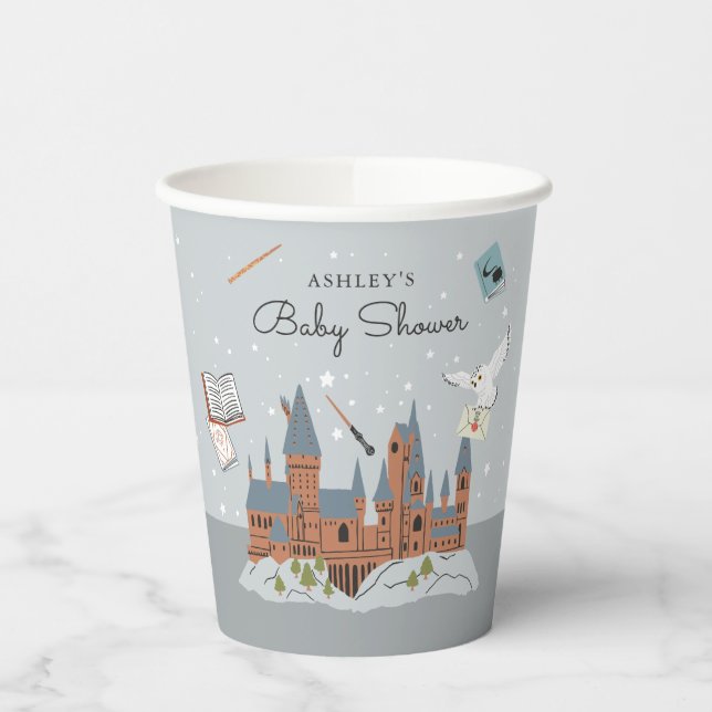 Gobelets En Papier Harry Potter | Baby shower Motif Hogwarts (Gauche)