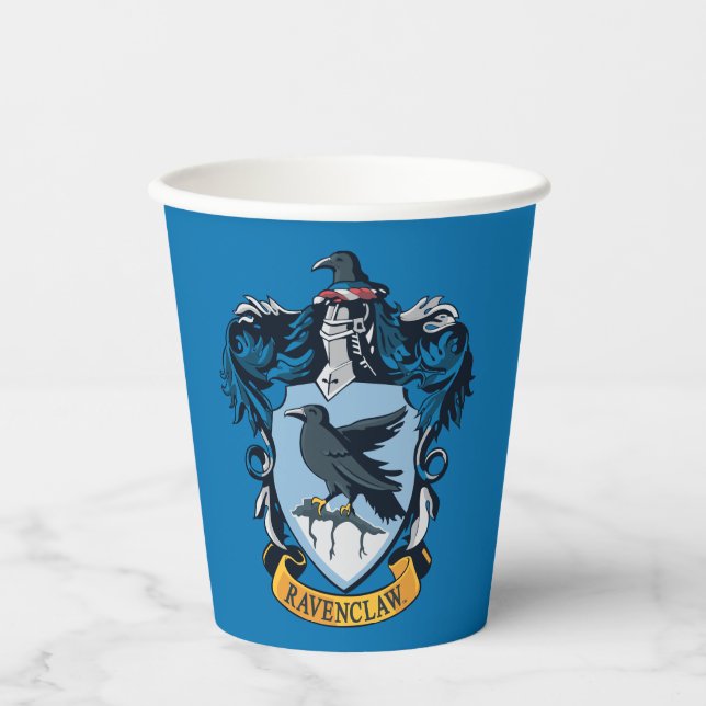 Gobelets En Papier Harry Potter | Cimier gothique Ravenclaw (Recto)