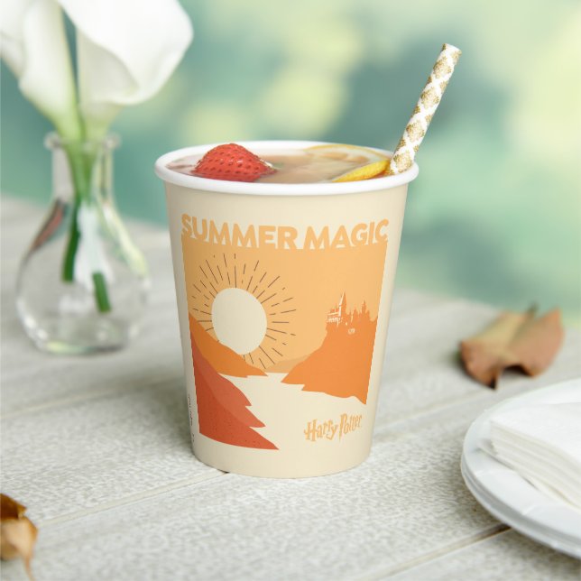 Gobelets En Papier HARRY POTTER™ | HOGWARTS™ Summer Magic (Insitu)