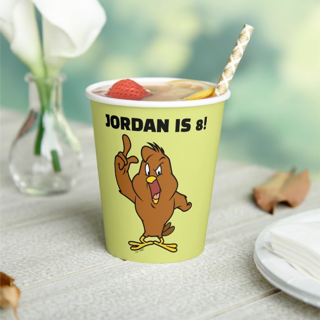 Gobelets En Papier Henery Hawk Yelling (Insitu)