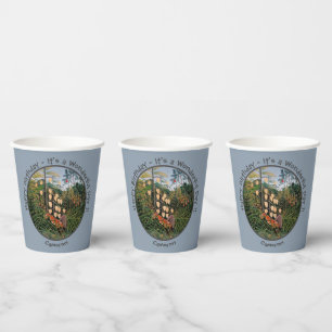 Gobelets En Papier Henri Rousseau Tiger & Bull Party Items Collection