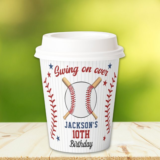 Gobelets En Papier Home Run Celebration – Baseball Party  (Créateur téléchargé)