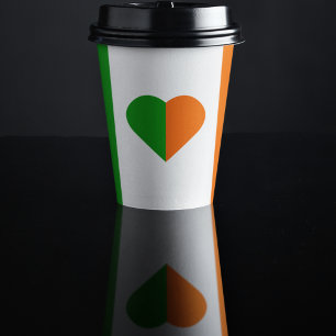 Gobelets En Papier I Love Ireland