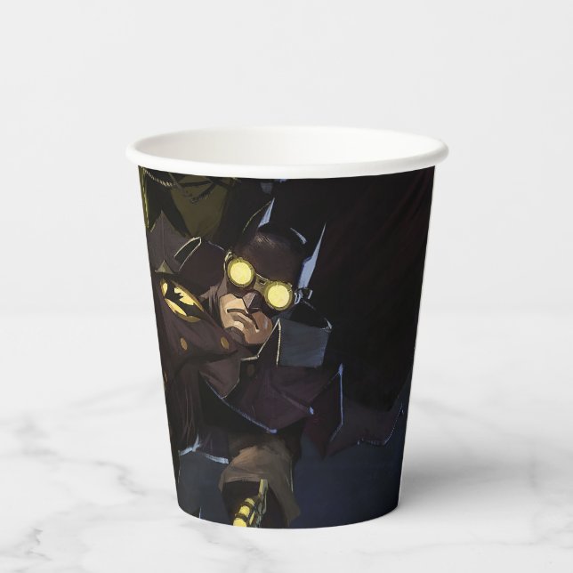 Gobelets En Papier Illustration d'une crise infinie, Gaslight Batman (Verso)