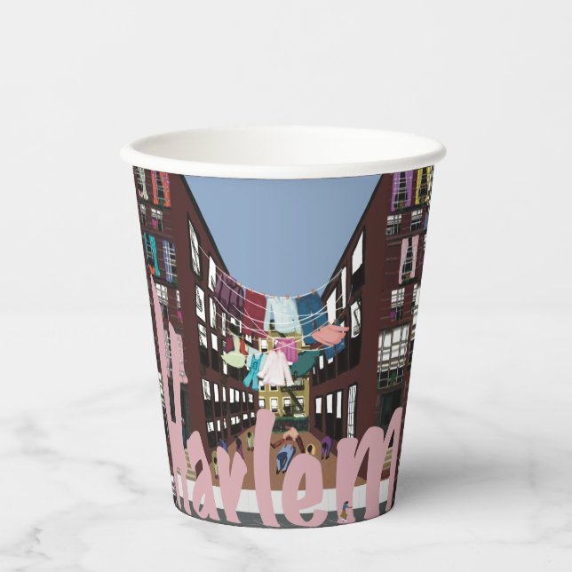 Gobelets En Papier iLOVEHarlem tasse en papier (Recto)
