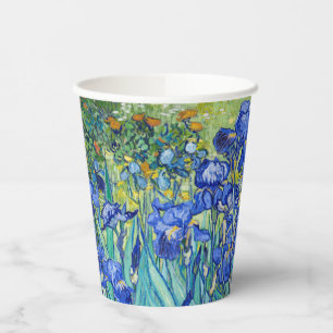 Gobelets En Papier Irises Vincent van Gogh Coupes de papier