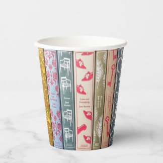 Gobelets En Papier Jane Austen Romans Tasses De Papier