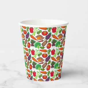 Gobelets En Papier Jardin végétal Produire Légumes de marché écologiq