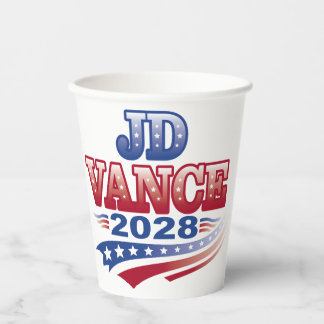 Gobelets En Papier JD Vance 2028 (ssol)