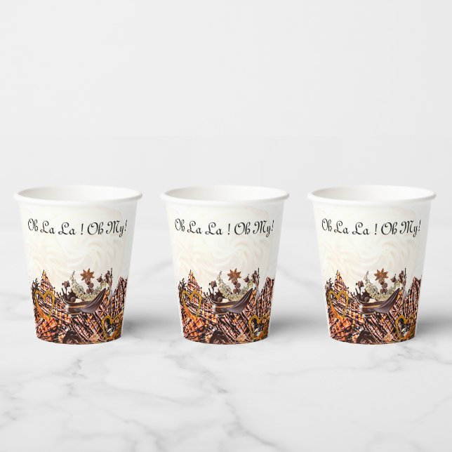 GOBELETS EN PAPIER JOURNÉE DU SOLEIL DOUCE ! :) (Multi)