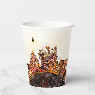 GOBELETS EN PAPIER JOURNÉE DU SOLEIL DOUCE ! :)