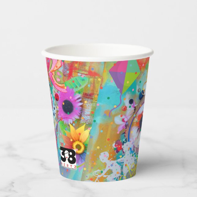 Gobelets En Papier Jours Halcyon (Recto)