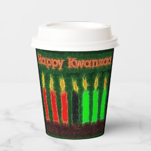 Gobelets En Papier Joyeux Kwanzaa