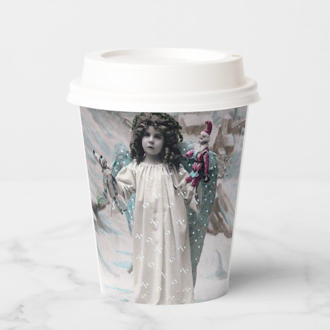 Gobelets En Papier Joyeux Noel (Recto)