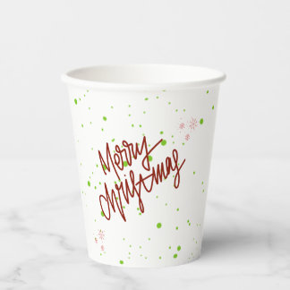 Gobelets En Papier Joyeux Noël