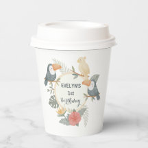 Jungle Toucan Wild One Anniversaire Bohème Baby Sh