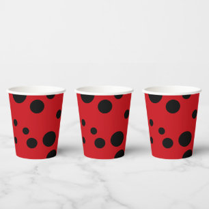 Gobelets En Papier Ladybug Spots Party