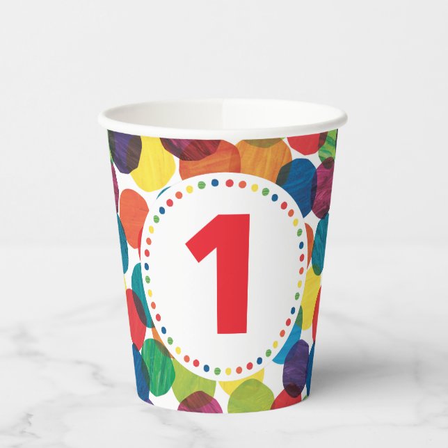 Gobelets En Papier L'Anniversaire De La Caterpillar Très Affamé (Gauche)