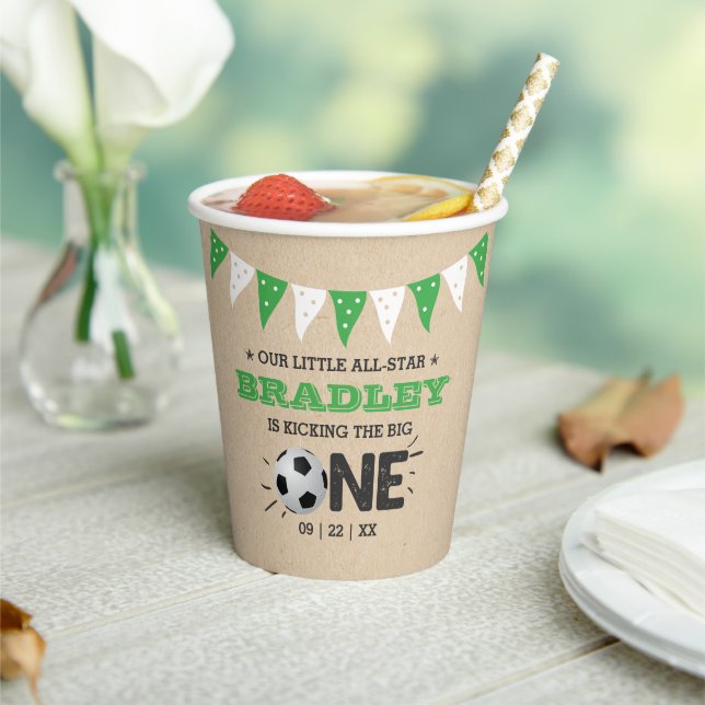 Gobelets En Papier Le Big One | Football 1er anniversaire (Insitu)