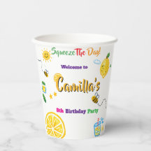 Lemon Summer Theme Kids Birthday 