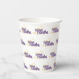 Gobelets En Papier Logo du train UAlbany Dane