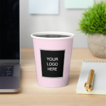 Logo Entreprise Pink Minimaliste