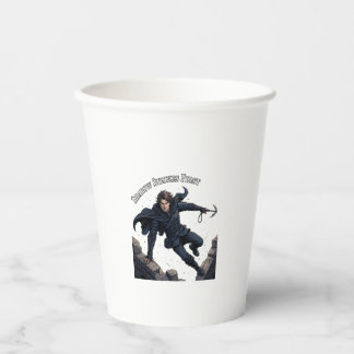 Gobelets En Papier L'Ombre Frappe en Premier