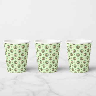 Gobelets En Papier Lucky Green Vibes