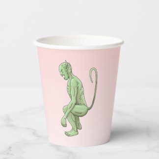Gobelets En Papier Lutrin vert