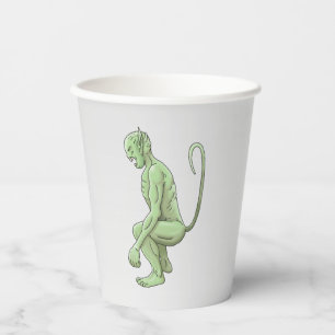 Gobelets En Papier Lutrin vert