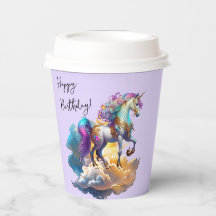 Magique Unicorne Imaginaire nuages romance anniver