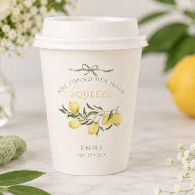 Mariage Élégant Citron Sauge Verte