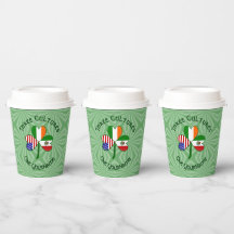 Mexico Ireland USA Shamrock Personalized Text