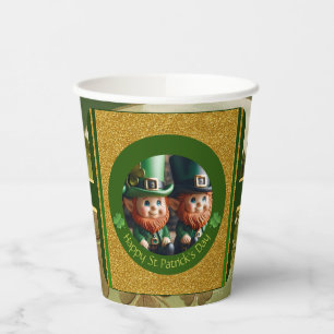 Gobelets En Papier Miniature Leprechaun St Patrick's Day PPC